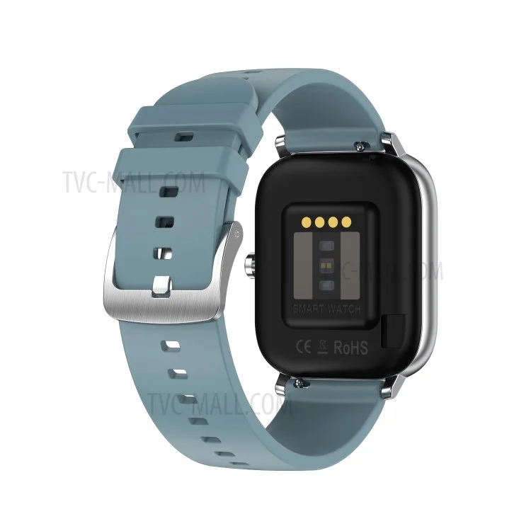 1.54-inch Large Screen Multiple Watchfaces Bluetooth-compatible Call Health Monitoring Multi-function Smart Watch - Silver/Blue