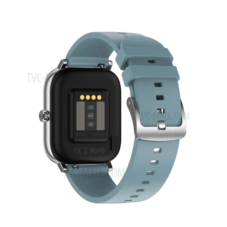 1.54-inch Large Screen Multiple Watchfaces Bluetooth-compatible Call Health Monitoring Multi-function Smart Watch - Silver/Blue