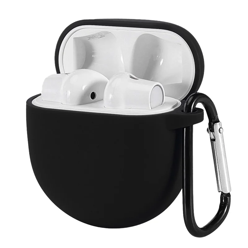 Silicone Protective Case Headsets Accessories for OnePlus Buds - Black