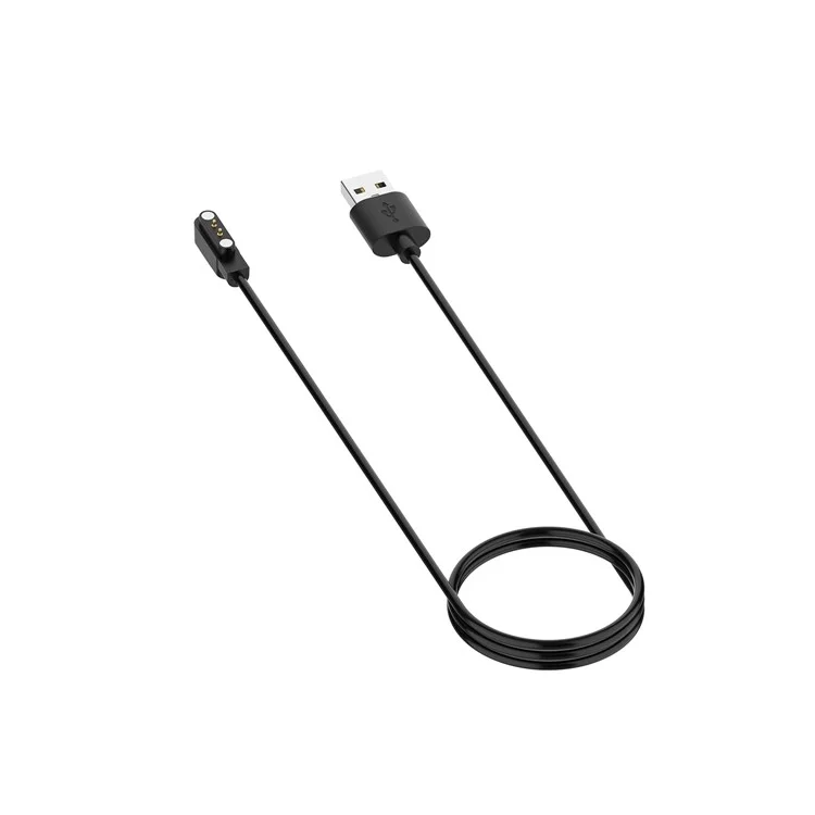 Estación de Cable de Carga USB Magnética de 1M Para Ticwatch GTX / Mibro Watch Lite 2 / Ver el Aire / Mira C2 / Mira T1