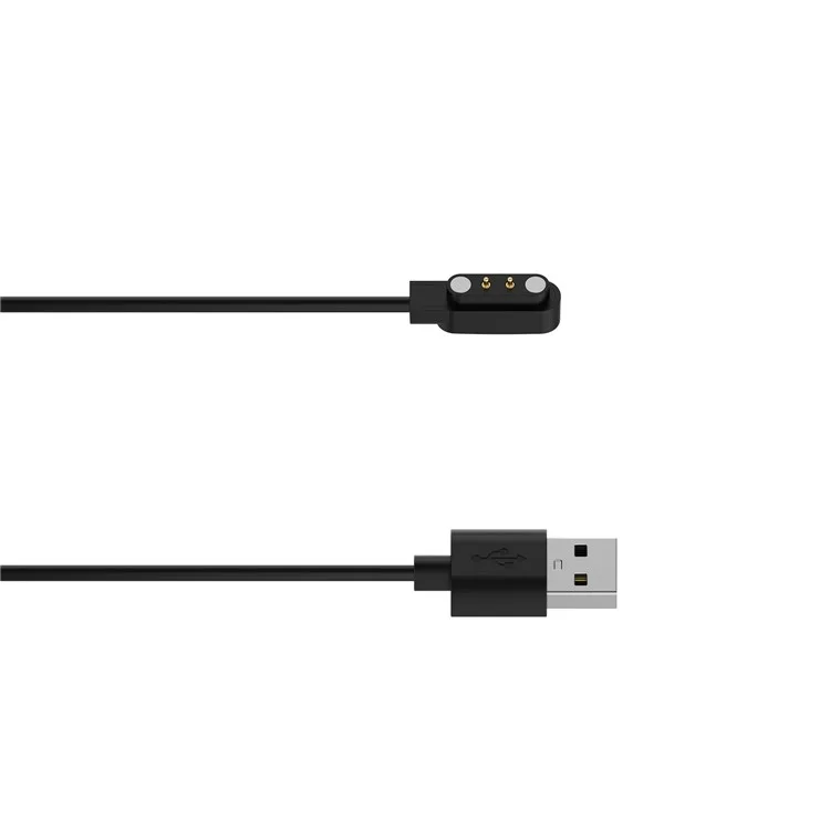 Station de Câble de Charge USB Magnétique 1M Pour Ticwatch GTX / Mibro Watch Lite 2 / Regarder L'air / Regarder C2 / Regarder T1
