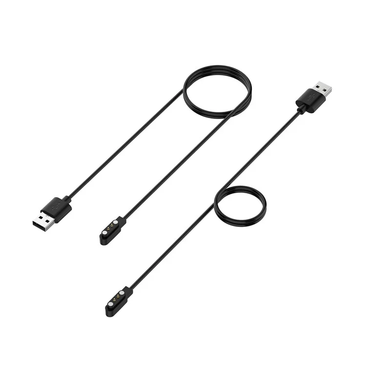 Estación de Cable de Carga USB Magnética de 1M Para Ticwatch GTX / Mibro Watch Lite 2 / Ver el Aire / Mira C2 / Mira T1