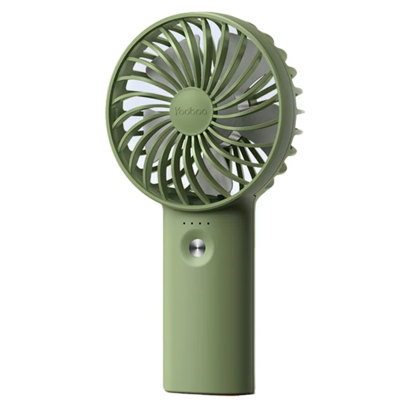 YOOBAO Y-F3 6000mAh Handheld Fan Mute Cooling Fan 3 Speeds Adjustable - Green