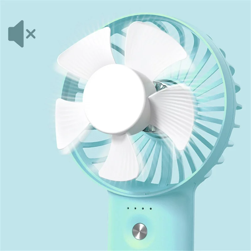 YOOBAO Y-F3 5000mAh Mini Handheld Fan 3 Speeds Adjustable Summer Fan - Mint Green