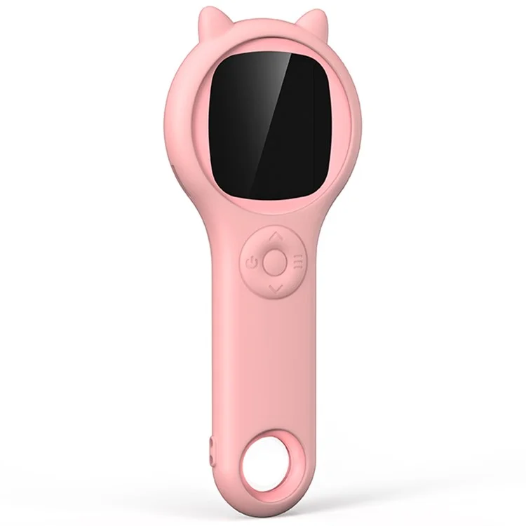 335 Upgraded 500X Magnification 2-inch IPS Screen Children Microscope Science Experiment Toy - Pink