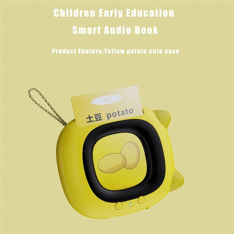 Schede flash parlanti KDC-0024 Giocattoli educativi Giocattoli per l'apprendimento per i bambini piccoli (versione in inglese) - Blu