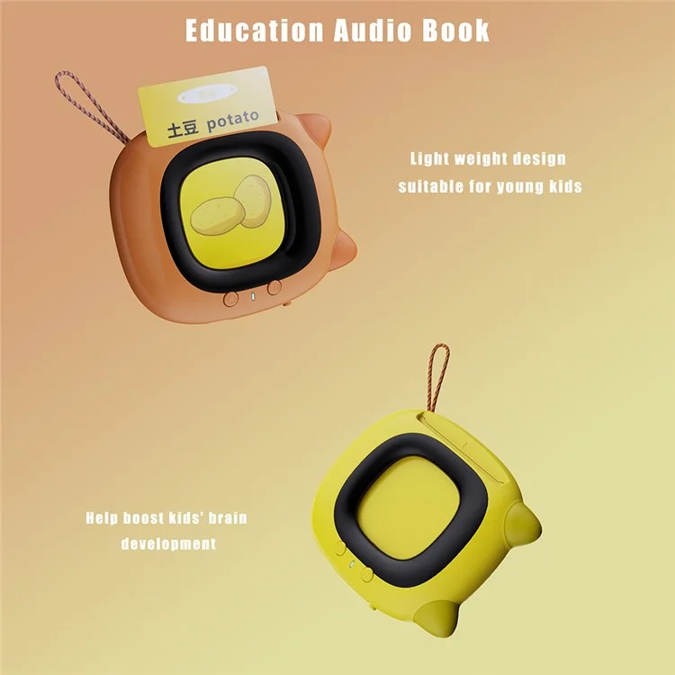 Schede flash parlanti KDC-0024 Giocattoli educativi Giocattoli per l'apprendimento per i bambini piccoli (versione in inglese) - Blu