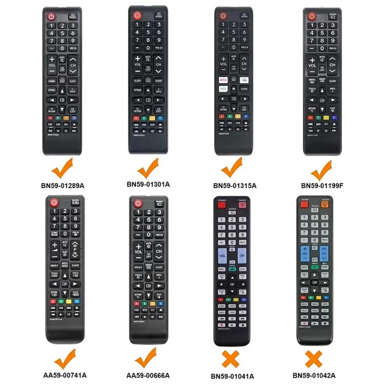 Silicone Case Protective Sleeve for Samsung TV AA59 / BN59 Series Remote Control - Black
