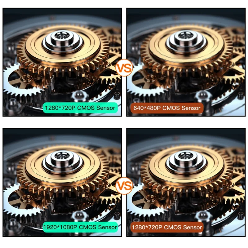 5002 8mm Aluminum Tube 2MP HD Inspection Camera Industrial Endoscope with 3m Hard Cable, iP Interface