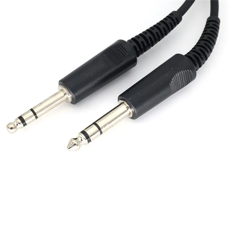 Adaptador de cable de auriculares de aviación de 7,1 mm a conector doble GA Accesorios de cable de auriculares Airbus