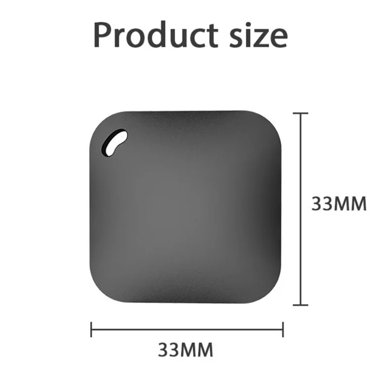 FD001 Compatible with Apple Key Finder Luggage Tracker Smart Tag for Key, Wallet, Pet - White