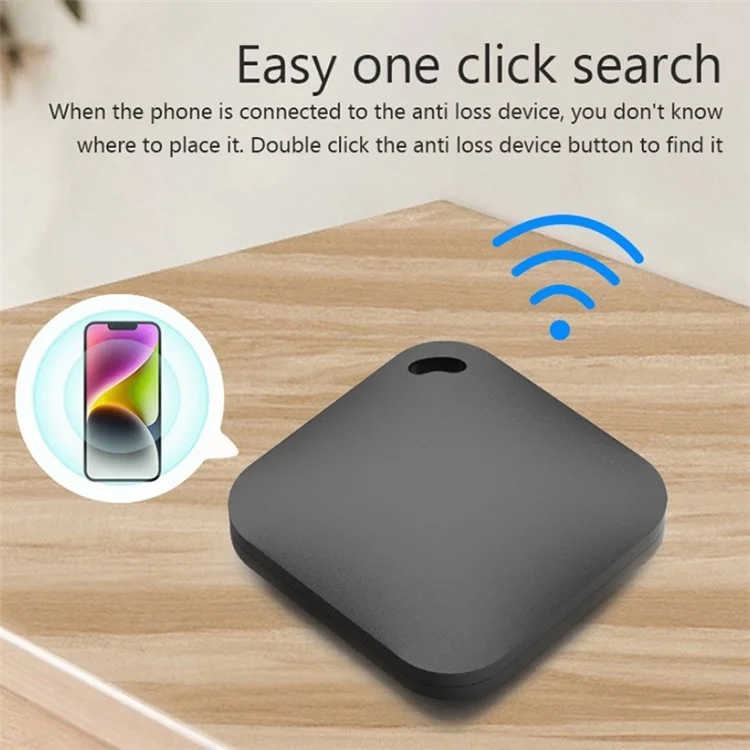 FD001 Compatible with Apple Key Finder Luggage Tracker Smart Tag for Key, Wallet, Pet - White