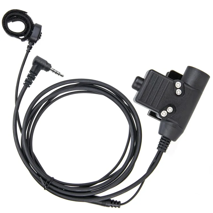 Für Vertex VX-1R VX-2R VX-3R VX-5R Radio Walkie Talkie U94 PTT High Strength Finger Microphone Adapter