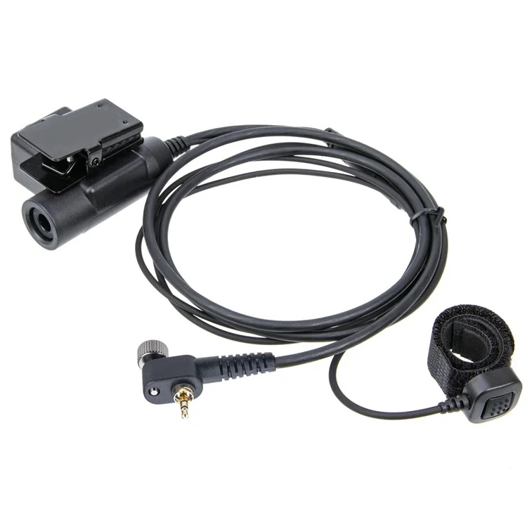 U94 PTT Finger Microphone Adapter for Motorola MTH600 / MTH650 / MTH800 / MTH850 / MTP850 Walkie Talkie