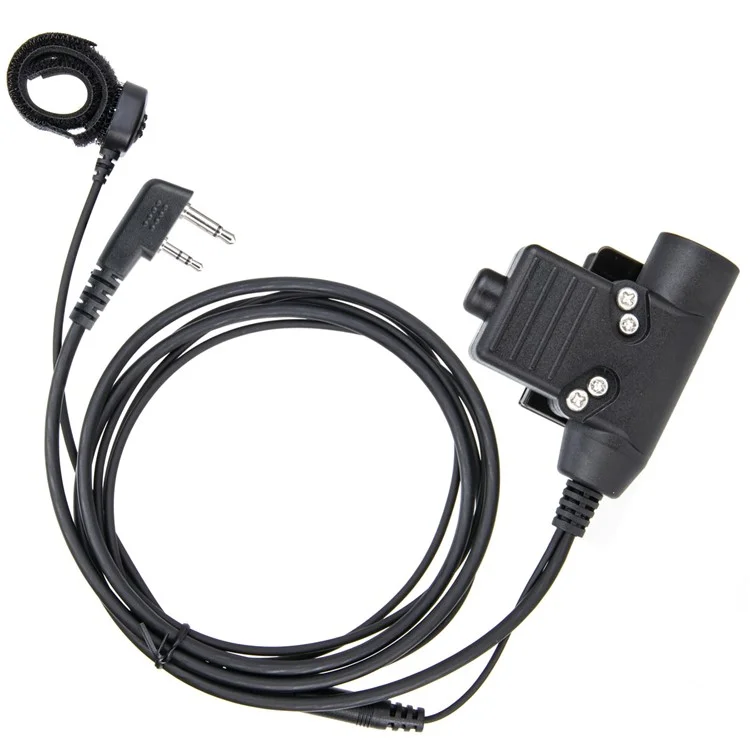 Adaptador de Microfone Digital de Alta Resistência U94 PTT para Rádio Transceptor Icom IC-V8 / IC-V80 / IC-V82