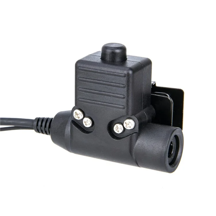 Adaptador de Microfone Digital de Alta Resistência U94 PTT para Rádio Transceptor Icom IC-V8 / IC-V80 / IC-V82