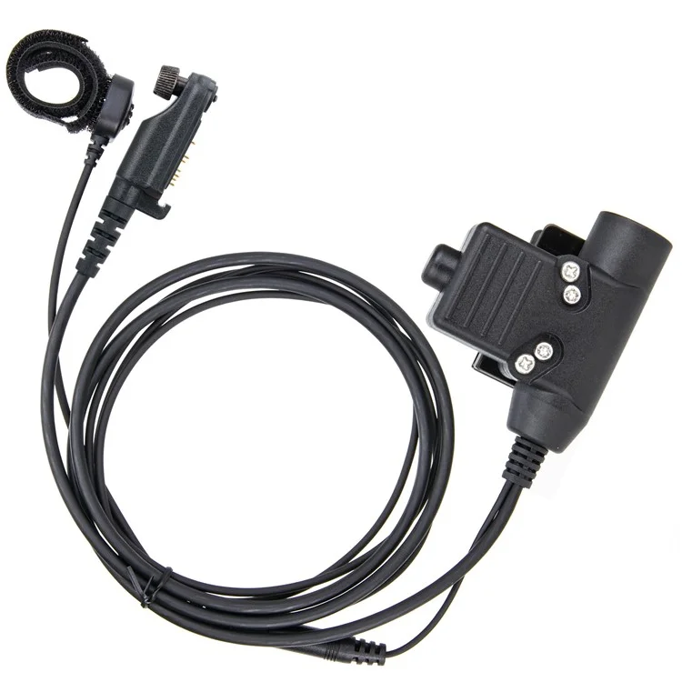 U94 PTT Finger Microphone Adapter für Hytera X1p / PD600 / PD602 / PD602G / PD605 Walkie-Talkie