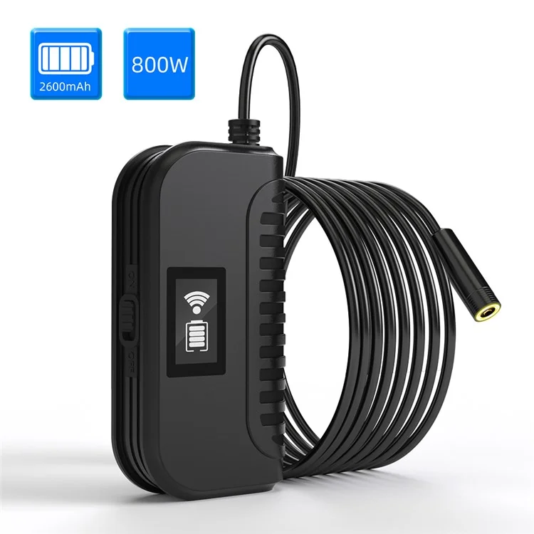 109A 3.5m Hard Wire WiFi Endoscope Waterproof Night Vision Camera Lens Mobile Phone Borescope