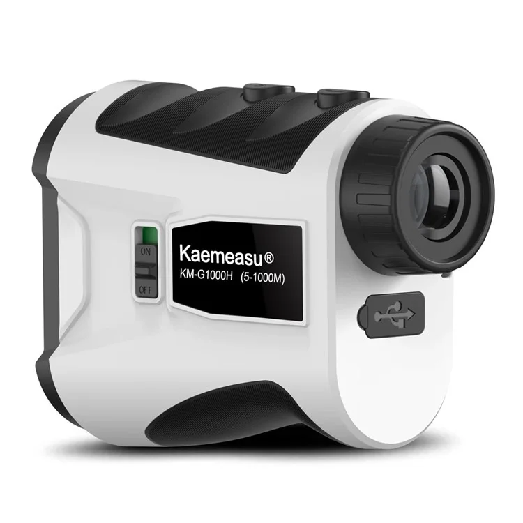 KAEMEASU KM-G1000H Golfing Range Finder 5-1000m Laser Rangefinder - White