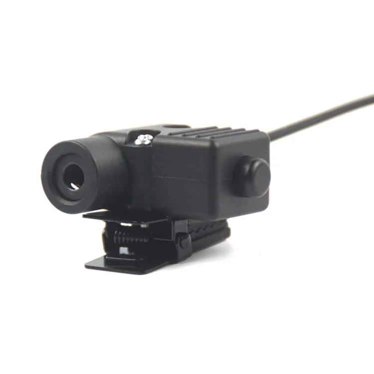 Cabo de Fone de Ouvido com Adaptador PTT (Push-to-Talk) de 3,5 mm Jack U94 para Rádio Portátil / Telefone, Versão Padrão Z113 3.5