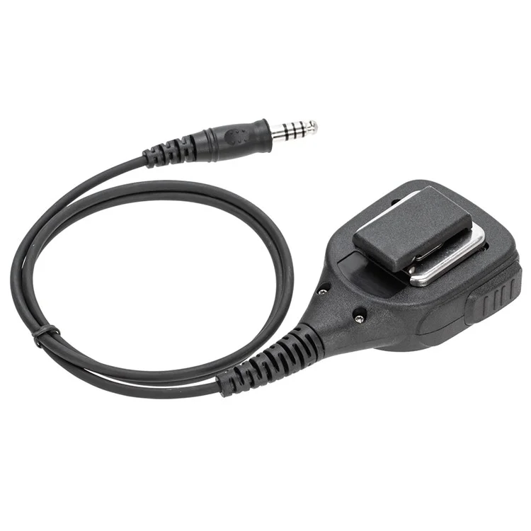 Ham Radio Altoparlante Microfono 7.1mm con U94 PTT per Iphone / Samsung / HTC Cellphone con jack da 3.5mm