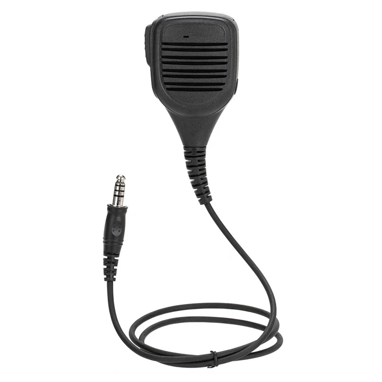 Ham Radio Altoparlante Microfono 7.1mm con U94 PTT per Iphone / Samsung / HTC Cellphone con jack da 3.5mm