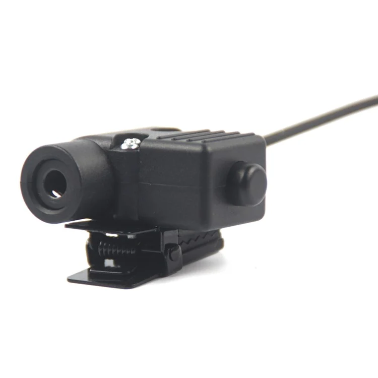 Ham Radio Altoparlante Microfono 7.1mm con U94 PTT per Iphone / Samsung / HTC Cellphone con jack da 3.5mm