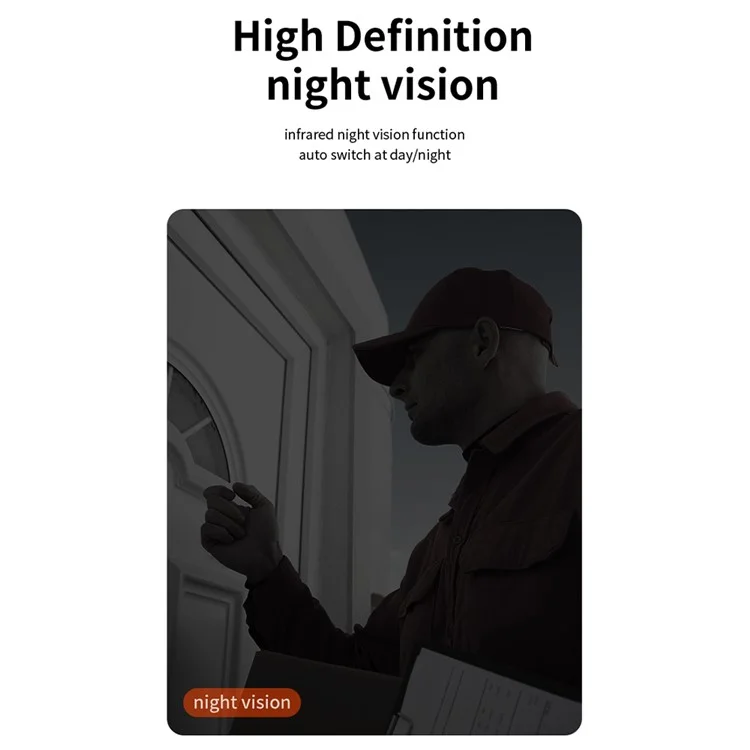 D9 Wireless WiFi Doorbell Phone APP Monitoring Video Call Night Vision Smart Door Bell