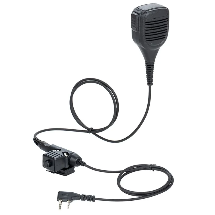 Rádio Ham 7.1mm Adaptador Alto-Falante Microfone com U94 PTT para Baofeng Kenwood HYT TYT