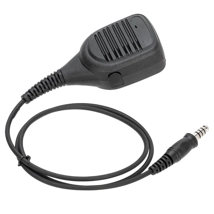 Rádio Ham 7.1mm Adaptador Alto-Falante Microfone com U94 PTT para Baofeng Kenwood HYT TYT