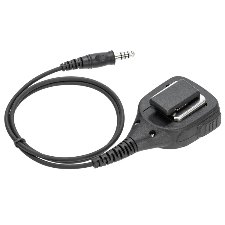 Rádio Ham 7.1mm Adaptador Alto-Falante Microfone com U94 PTT para Baofeng Kenwood HYT TYT