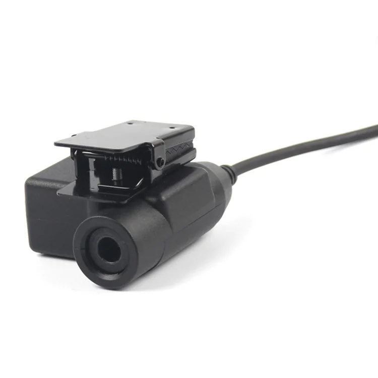 Rádio Ham 7.1mm Adaptador Alto-Falante Microfone com U94 PTT para Baofeng Kenwood HYT TYT
