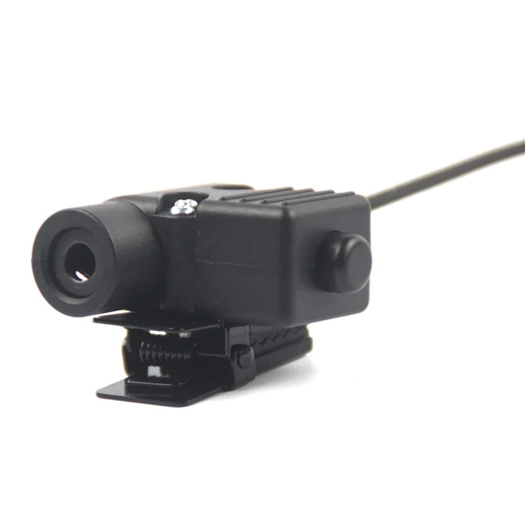 Rádio Ham 7.1mm Adaptador Alto-Falante Microfone com U94 PTT para Baofeng Kenwood HYT TYT