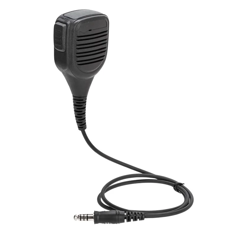 Ham Radio 7.1mm Adapter Speaker Microphone with U94 PTT for Hytera PD700  /  PD780  /  PD782  /  PD785