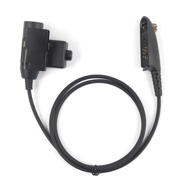 Ham Radio 7.1mm Adapter Speaker Microphone with U94 PTT for Motorola GP140 / GP320 / GP328 / GP338 / GP380