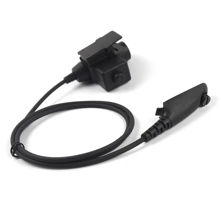 Ham Radio 7.1mm Adapter Speaker Microphone with U94 PTT for Motorola GP140 / GP320 / GP328 / GP338 / GP380