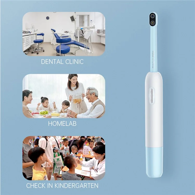 Endoscope dentaire sans fil Z70 2MP avec lumière LED, miroir pour les dents et microscope oral