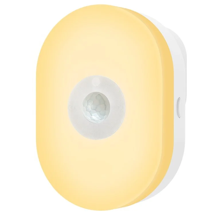 Luz Noturna WiFi Tuya App Control de Voz Inteligente para Residência Detecção de Corpo Humano Infravermelho - Plug EUA