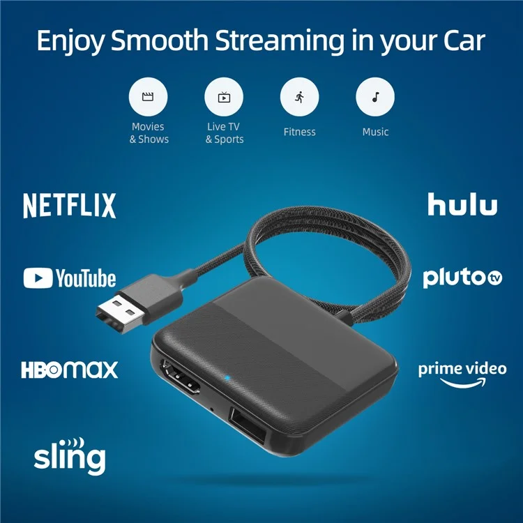 CA361 Проекционный конвертер Carplay Car TV Mate TV HD вывод адаптер