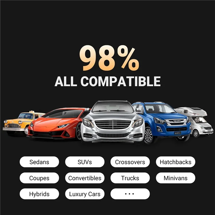 CA481 Wireless Carplay AI Box Android Auto Adapter Support Netfiix / Youtube / Tik Tok