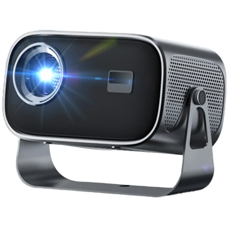 P19 Portable Projector 720P HD Video Android 13 WiFi Bluetooth-compatible Home Theater Office LED Projector - EU Plug