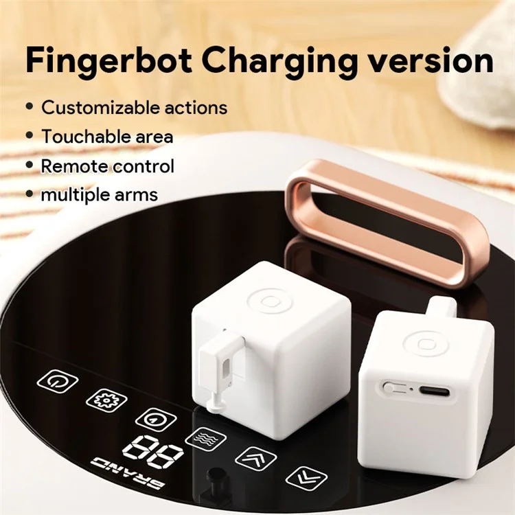 ADFBB531 Recargable Tuya Bluetooth Smart Touch Pusher Arm Fingerbot Plus Switch Button