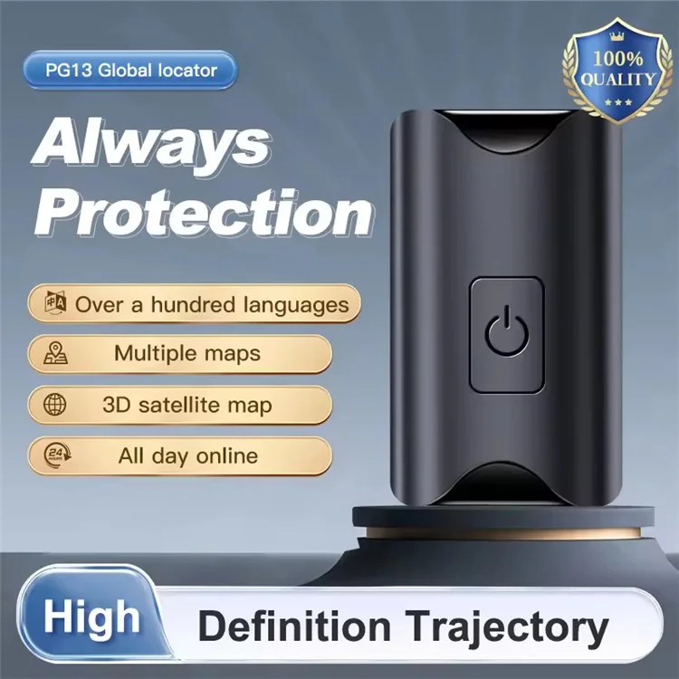 PG13 GPS Car Tracker Vehicle Locator Pet Anti-Lost Tracking Device SUV Locator (No WiFi Built-In)