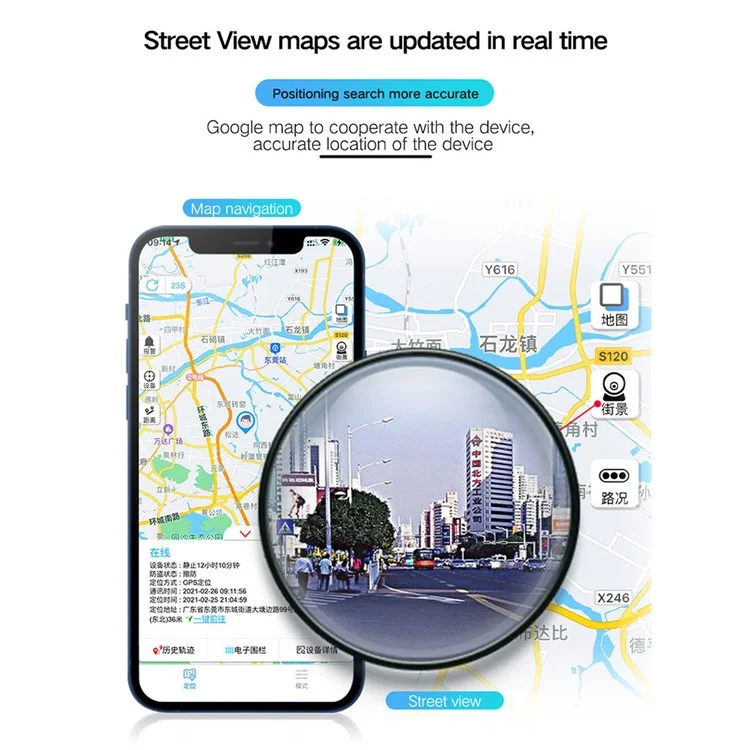 PG10 WiFi + Beidou + LBS + GPS Vehicle Locator Car Tracker Pet Anti-Lost Tracking Device Kids Locator