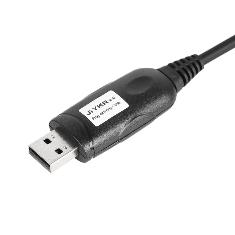 Cable de programación USB JIYKR Walkie Talkie 8 en 1 para radios Kenwood / Baofeng / Motorola / Yaesu / Icom DIY Accessories