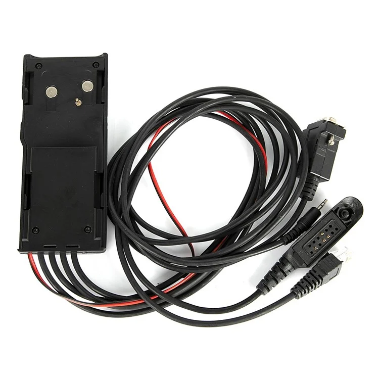 Cable de programación USB de 5 en 1 para walkie talkie, compatible con Motorola GP88 / GP300 / GP338 / GP328 / GP380