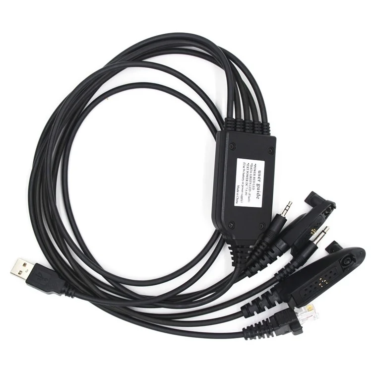 Walkie Talkie FTDI 5 em 1 Cabo de Programação USB para Motorola GP328Plus / GP338 / GP328 / GP380 / GP88 Rádio