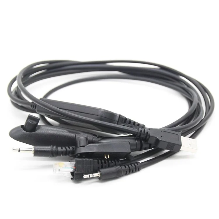 Walkie Talkie FTDI 5 em 1 Cabo de Programação USB para Motorola GP328Plus / GP338 / GP328 / GP380 / GP88 Rádio
