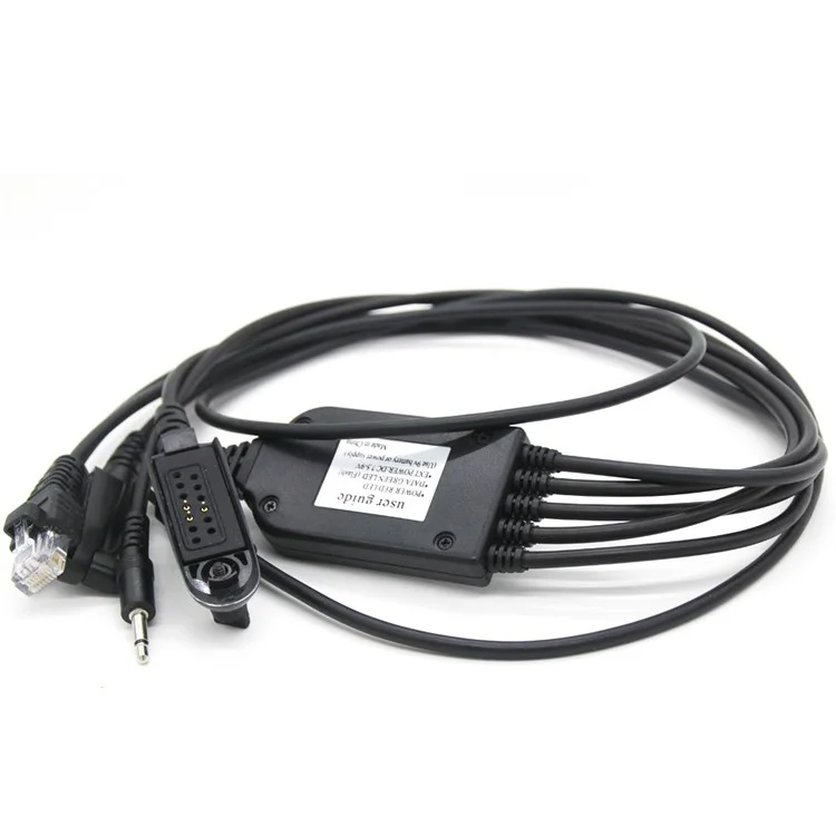 Walkie Talkie FTDI 5 em 1 Cabo de Programação USB para Motorola GP328Plus / GP338 / GP328 / GP380 / GP88 Rádio