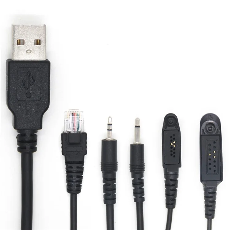 Walkie Talkie FTDI 5 em 1 Cabo de Programação USB para Motorola GP328Plus / GP338 / GP328 / GP380 / GP88 Rádio